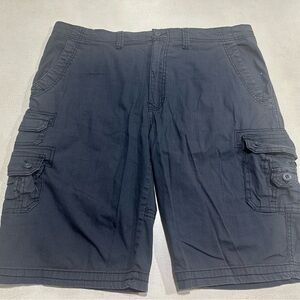 Men's Dark Gray Cargo Shorts